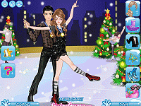 Figure Skate Girl Perfect Dress Up