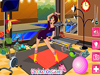 Home Fitness Room Decoration