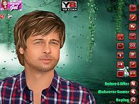 Brad Pitt Celebrity Makeover