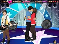 Joe Jonas Demi Lovato Kiss