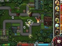 Haunted Suburb Tower Defense