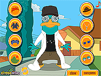 Agent P Dress Up